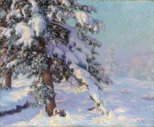 Cargado de Nieve de Walter Launt Palmer