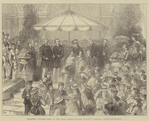 Exposición de Flores para Niños en los Jardines de la Sociedad de Horticultura Real, South Kensington de Walter Paget