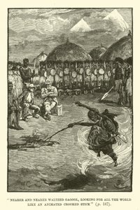 Ilustración para Las minas del rey Salomón de H. Rider Haggard