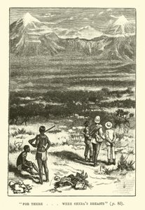 Ilustración para Las minas del rey Salomón de H. Rider Haggard de Walter Paget