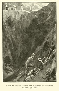 Ilustración para Las minas del rey Salomón de H. Rider Haggard de Walter Paget