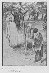 Ilustración para la Odisea de Homero de Pope de Walter Paget