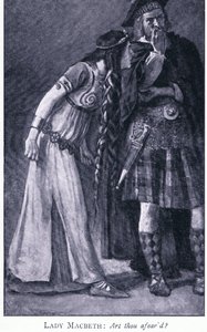 Lady MacBeth: ¿Estás asustada? de Walter Paget