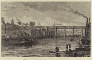 El Centenario de George Stephenson en Newcastle-on-Tyne, el Puente de Alto Nivel