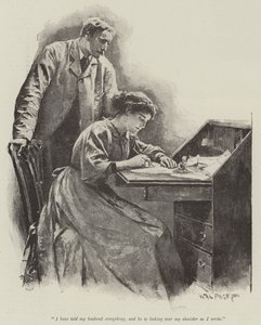 La persecución del bien amado, por Thomas Hardy de Walter Paget