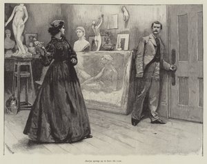 La persecución del bien amado, por Thomas Hardy de Walter Paget