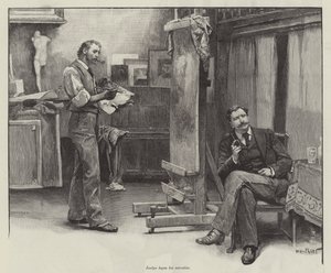 La persecución del bien amado, por Thomas Hardy de Walter Paget