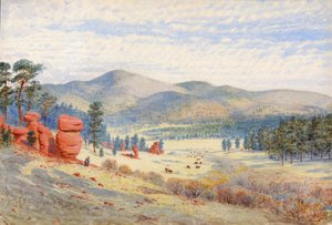 En Monument Park, Colorado, 1874 de Walter Paris