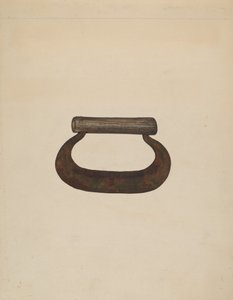Cuchillo de Picar, c. 1937 de Walter Praefke