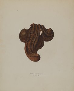 Hoja de hierro ornamental, 1938 de Walter Praefke
