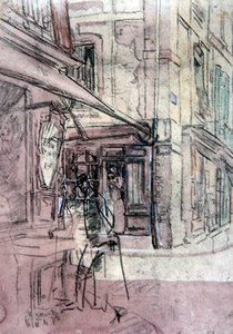 Una tienda en Dieppe de Walter Richard Sickert