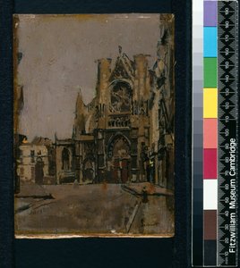 Iglesia de San Jacques, Dieppe, 1899-1900 de Walter Richard Sickert