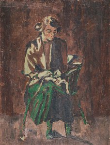 Ellen Sickert, años 1920 de Walter Richard Sickert