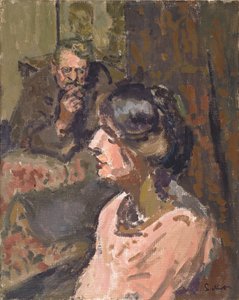 Hubby y Marie, c.1912 (óleo sobre lienzo) de Walter Richard Sickert