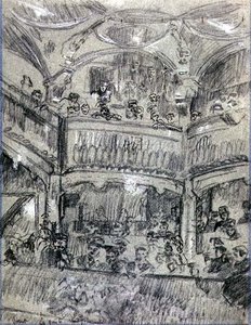 La Gaite Montparnasse, c.1907 de Walter Richard Sickert