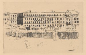 Antiguo Hotel Royal Dieppe de Walter Richard Sickert
