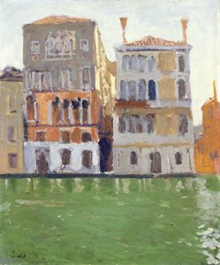 Palacio Eleonara Duse (óleo sobre lienzo) de Walter Richard Sickert