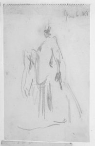Boceto de una figura femenina