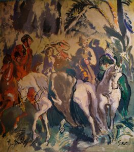 El arbusto, c1930 1935 de Walter Richard Sickert