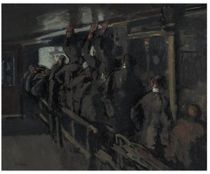 La Galería en el Viejo Mogul de Walter Richard Sickert