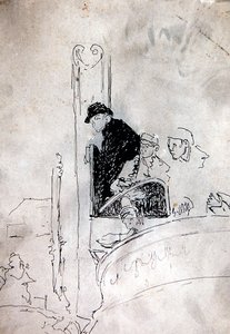 La galería del Old Bedford de Walter Richard Sickert