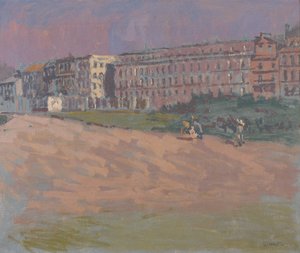 The Hotel Royal, Dieppe, c.1900-01 (óleo sobre lienzo) de Walter Richard Sickert