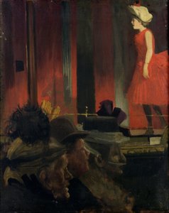 El salón de música, 1889 de Walter Richard Sickert