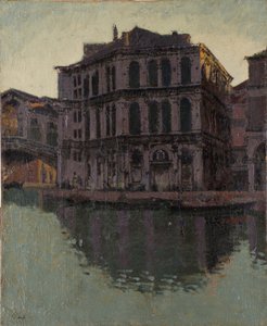 El Puente de Rialto y el Palazzo dei Camerlenghi de Walter Richard Sickert