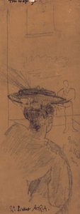 El trapecio (lápiz) de Walter Richard Sickert