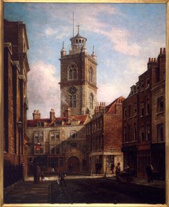Fore Street y St Giles sin Cripplegate de Walter Riddle
