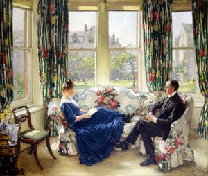 La sala de la mañana, c.1907