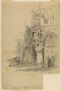 Porta della Carta, Palacio Ducal, Venecia de Walter Shirlaw