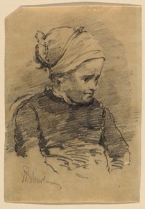 Retrato de una niña campesina