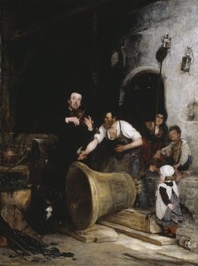 Tocando la campana, 1874 de Walter Shirlaw