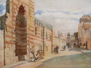 Una Mezquita en el Barrio de Saida Zeineb, El Cairo