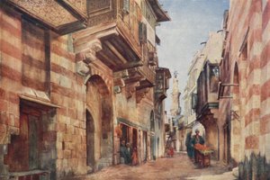 El Cairo: Sharia Darb El Gamamiz de Walter Spencer Stanhope Tyrwhitt