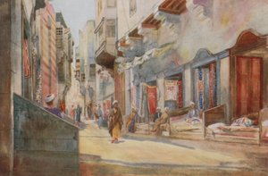 El bazar de los fabricantes de tiendas, El Cairo de Walter Spencer Stanhope Tyrwhitt