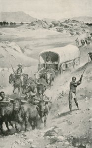 El Gran Trek Bóer a Natal en 1835-36 de Walter Stanley Paget