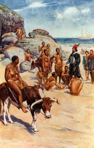 Los portugueses y los hotentotes de Walter Stanley Paget