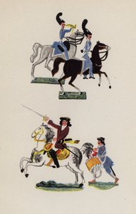 Juguete antiguo pintado por Walter Trier (litografía en color)