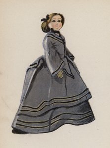 Juguete antiguo pintado por Walter Trier (litografía en color) de Walter Trier
