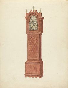 Reloj de abuelo de Walter W. Jennings