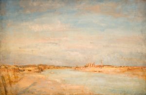 Escena del río de Walter Westley Russell