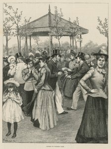 Domingo en Victoria Park (grabado)