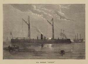 El acorazado HM Hotspur de Walter William May