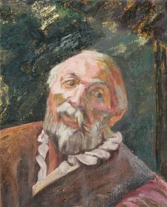 Retrato de un anciano de Walther Gamerith