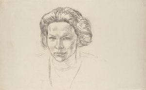 Retrato de una dama de Walther Gamerith