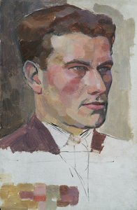 retrato de un caballero de Walther Gamerith