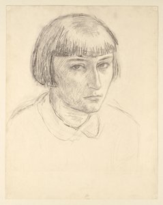 Retrato de una niña de Walther Gamerith