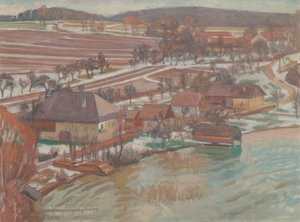Unterbuchberg a principios de primavera de Walther Gamerith
